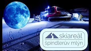 Night skiing  Špindlerův Mlýn Czech Rep [upl. by Edaw]