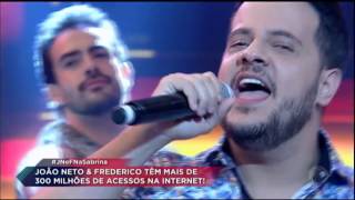 João Neto e Frederico cantam os sucessos Moda Derramada e Lê Lê Lê [upl. by Laurentia913]