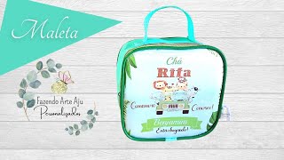 Maleta personalizada brinde de festa infantil Passo a passo bolsas de festa personalizadas brindes [upl. by Nina]