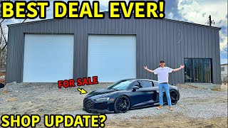 Cheapest Twin Turbo Audi R8 EVER [upl. by Enailuj22]