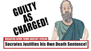 Platos Apology Part II Socrates is Guilty What Options Does Socrates Have Now [upl. by Ennadroj23]