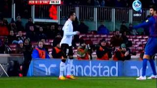 Barcelona 20 Valencia  Copa del Rey 08022012 18 [upl. by Iggem]