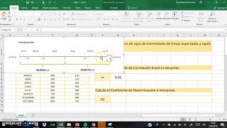 Coeficiente de correlación y determinación [upl. by Etnaed]