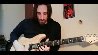 Jeff watters  annihilator quotstonewallquot cover guitare solo [upl. by Ahsienek]