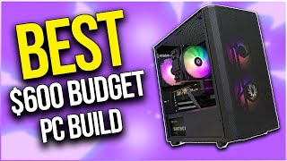 Best 600 Budget Gaming PC Build in 2024 🔥 [upl. by Rhody]