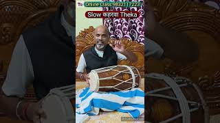 kaharwataal theka dholaklesson taaltarangmanoj shorts [upl. by Irej664]