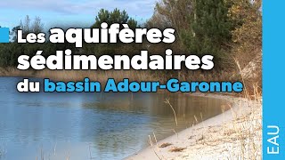 Les aquifères sédimendaires du bassin AdourGaronne [upl. by Aillimat]