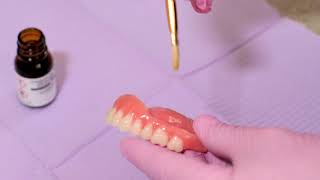 SOFRELINER TOUGH® Tips amp Tricks – Applying primer to the Denture Surface [upl. by Milan]