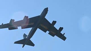 Multiple B52 Stratofortress Bombers Armed and Launched at Minot [upl. by Culhert]