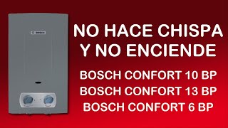 Reparando calentador BOSCH Confort 10 bp [upl. by Orban]