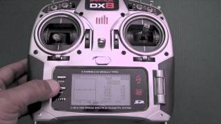 Spektrum DX8 Overview [upl. by Ididn761]