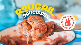 Rougail saucisse recette traditionnel 🇷🇪 [upl. by Ober]