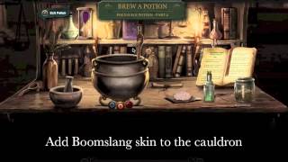 How to brew Polyjuice Potion  pottermore tutorial [upl. by Nnylyam457]