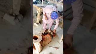 How to 10hp motor rivainding check sajid khan [upl. by Dott]