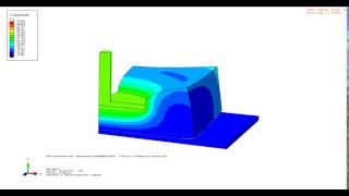 SIMULIA Abaqus Foam Indentation test [upl. by Serle969]