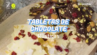 TABLETAS DE CHOCOLATE RÚSTICAS DE NEUCOBER [upl. by Ocirderf]