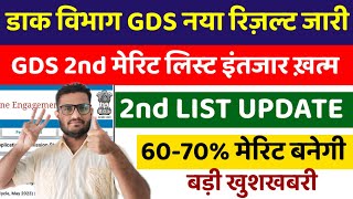 gds 2nd merit list 2024 kab aayega  gds 2nd merit list 2024  gds 2nd merit list cutoff 2024  gds [upl. by Lowell726]