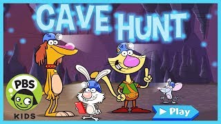 Kids Games Online  Nature Cat Cave Hunt  PBS Kids Game [upl. by Acsecnarf]