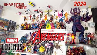 2024 Marvel Legends MCU Avengers and Comic Action Figure Collection Display from the Dork Room [upl. by Adnerak]