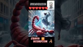 Jesus vs scorpion 🦂jesuschrist shorts [upl. by Rocky167]