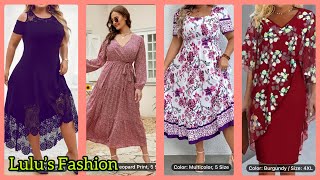 Vestidos Hermosos plus size fashion fashionshow moda [upl. by Suirred]