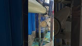 Membrane installation 3000 gallon RO water Plant [upl. by Edrahc573]