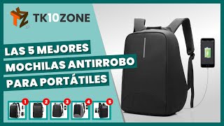 Las 5 mejores mochilas antirrobo para portátiles [upl. by Mussman735]