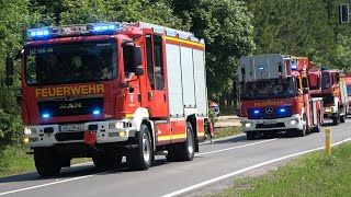 Festumzug 140 Jahre Freiwillige Feuerwehr Elbingerode Harz [upl. by Ennylcaj]