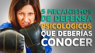 5 Mecanismos de defensa psicológicos que debes conocer [upl. by Nodarse]