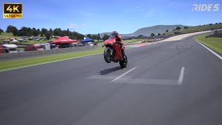 Ducati Panigale V4R ride wheelie top Speed0100 Ride 5 [upl. by Valentijn]