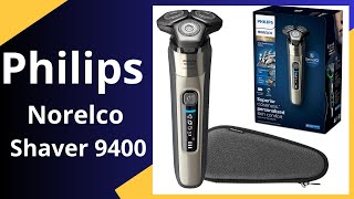 Philips Norelco Shaver 9400 Rechargeable WetDry Electric Shaver with SenseIQ Comfort Glide Ring [upl. by Solnit]