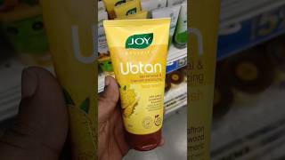 JOY Ubtan Tan removal amp Blemish Minimizing Face Wash For Girls joy facewash ajabgajabunboxing [upl. by Ennovihc]