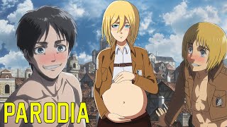 Eren el CALIENTE y Armin el GOLOSAL con la BENDICIÓN de Historia Especial  Parodia [upl. by Janeva]