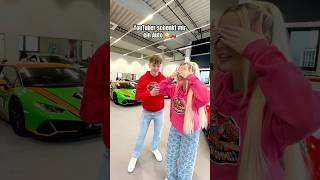 YOUTUBER schenken sich AUTOS 😳🚗 canselguel shorts [upl. by Gradey]