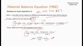 Material Balance Equation MBE Q amp A  Part 3 [upl. by Monarski]