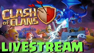 Coc Livestream  Subscribe Target 560  coc coclivestream cocbasevisit gaming live [upl. by Renee]