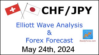 CHF JPY Elliott Wave Analysis  Forex Forecast  May 24 2024  CHFJPY Analysis Today [upl. by Bornie]