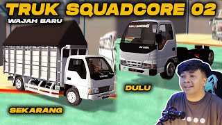 Keluar Karoseri Truk Squadcore 02 langsung Hedon‼️  Bussid [upl. by Aynekal]