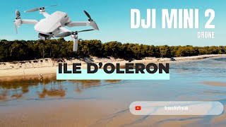 Drone Dji mini 2  Plage de Gatseau  Île d’Oléron [upl. by Lindahl]