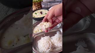 Idiyappam 🥰 😍 Recipe Kerala break fast food keralabreakfast kerala shorts youtubeshorts [upl. by Karlyn]