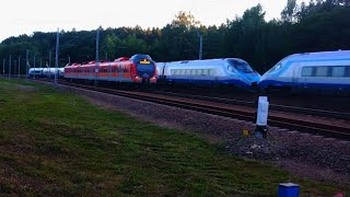 Podwójne Pendolino w Tunelu  Stacja Tunel 7 [upl. by Nol]