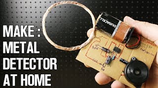 How to Make a Metal Detector at Home [upl. by Twila648]