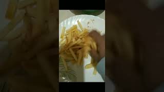 Very easy snacks  Frenchfry recipe  by Almi  shorts [upl. by Arema]