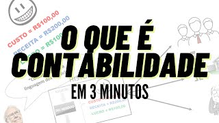 O QUE É CONTABILIDADE em 3 minutos Linguagem dos negócios [upl. by Liew]