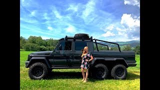 MercedesBenz GClass 6X6 Review from Austria wMaryAnn for sale by AutoHaus of Naples [upl. by Anahsak]