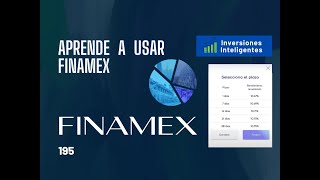 ¿CÓMO USAR FINAMEX DESDE 0 Principiantes [upl. by Irra]