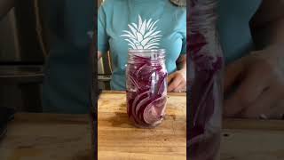 QUICK Pickled Onions Easy DIY Recipe [upl. by Otsugua]