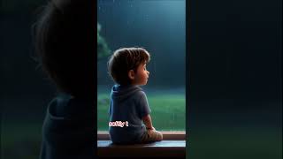 Raindrop kiss the window pane shorts kidssong singalong childrensmusic [upl. by Conlin]