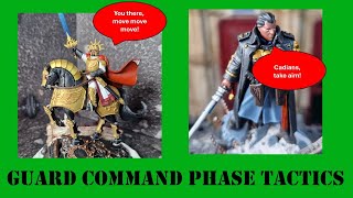 Command phase tactics for Astra Militarum  Warhammer 40000  10th edition tabletop tactics [upl. by Younger623]