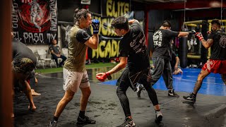 Behind The Scenes Training at Elite Kickboxing Academy El Paso Texas [upl. by Ij332]